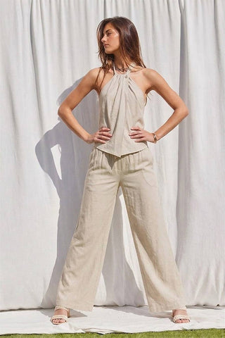 Halter Top 2 Piece Set