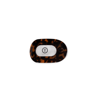 Tortoise | Tiny | Flat Round Hair Clip
