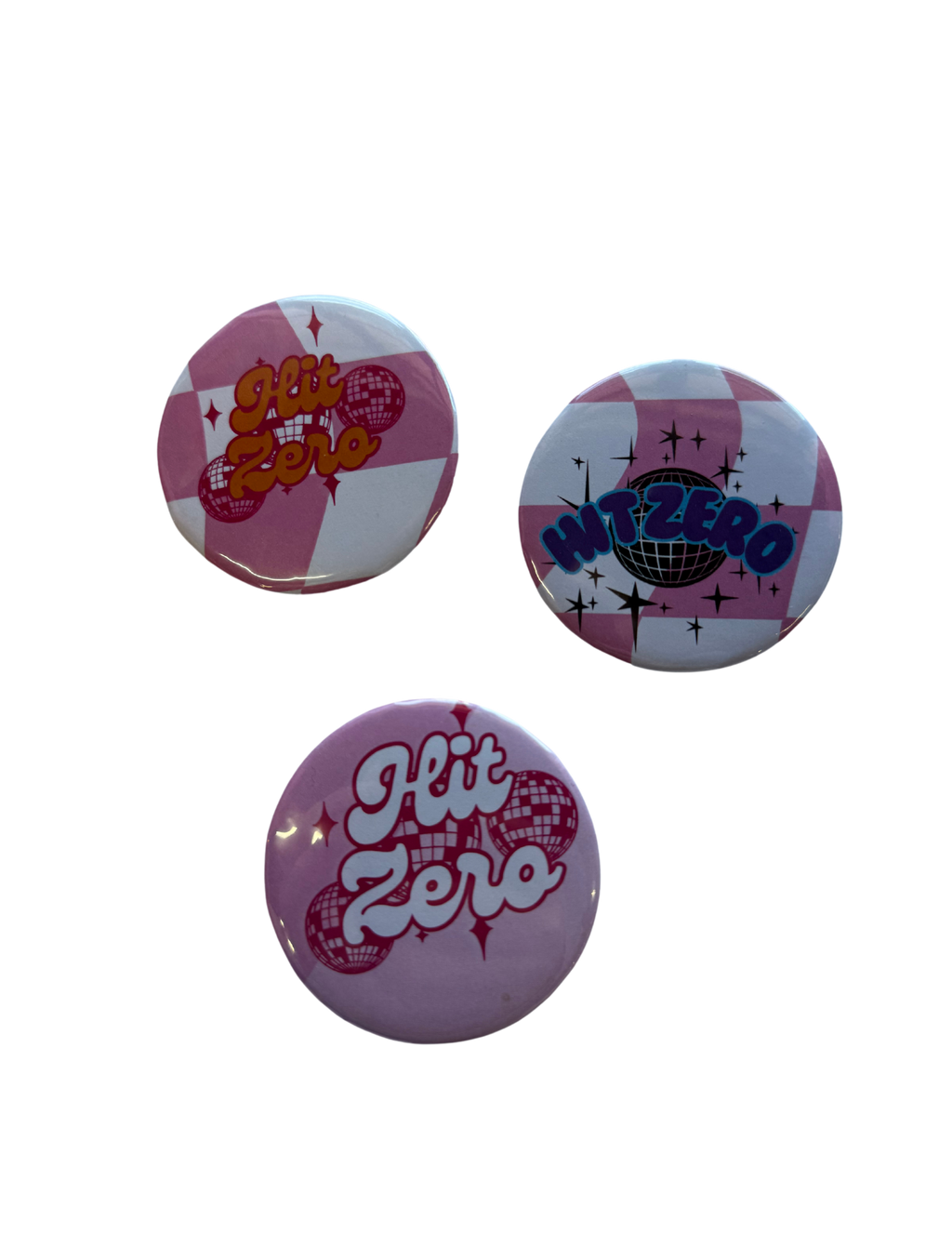 Hit Zero Disco Button – STASH Apparel & Gifts