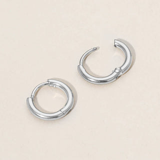Stainless Steel Hypoallergenic Mini Huggie Hoop Earrings