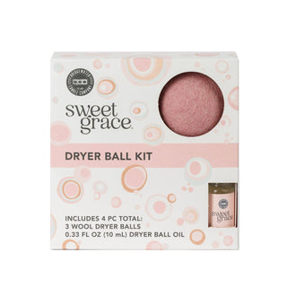 Sweet Grace Wool Dryer Ball Kit | Luxury Laundry