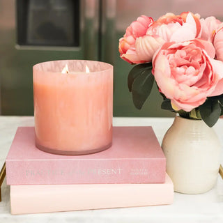 Sweet Grace Pink Decorative Candle #073