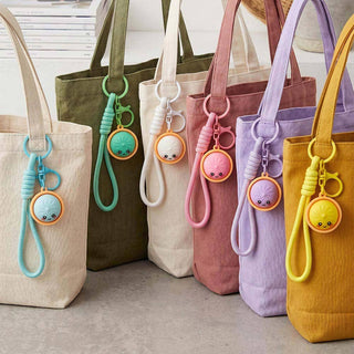 Cute Bao Bun Dumpling Bag Charm Keychains