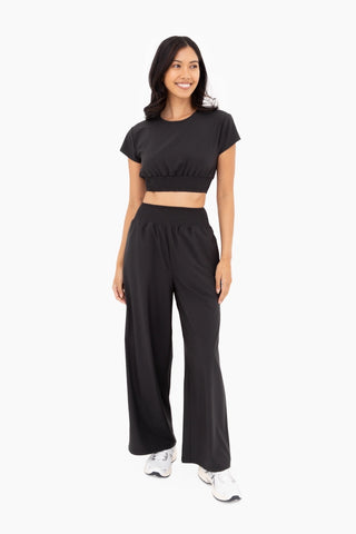 Relaxease Wide-Leg Pants