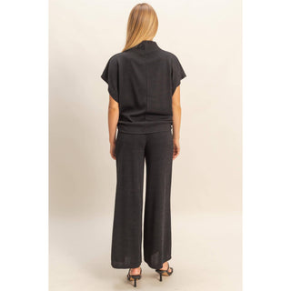 Dolman Sleeve Top And Pant Set