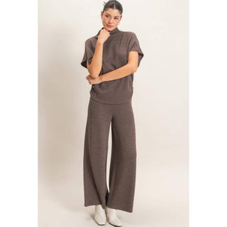 Dolman Sleeve Top And Pant Set