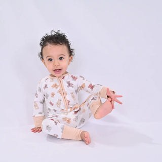 Bear Hugs Baby Bamboo Pajamas