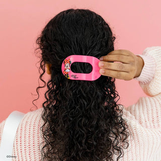 Minnie Mouse | Medium | Flat Round Hair Clip