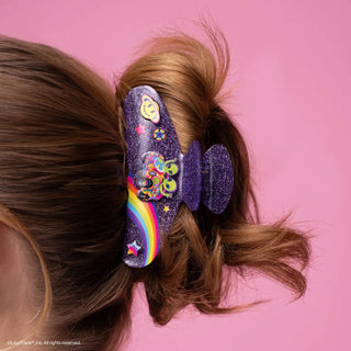 Lisa Frank x Kitsch Glitter Claw Clip in Zoomer & Zorbit
