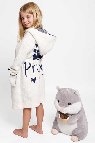 Kids Comfy Luxe Prince  Robe
