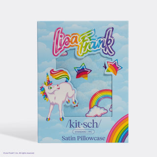Lisa Frank X Kitsch Standard Satin Pillowcase - Markie