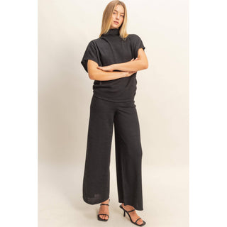 Dolman Sleeve Top And Pant Set