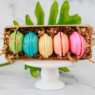 Bath Macarons Fruits - Shea Butter Bath Cookies