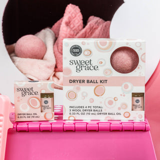 Sweet Grace Wool Dryer Ball Kit | Luxury Laundry