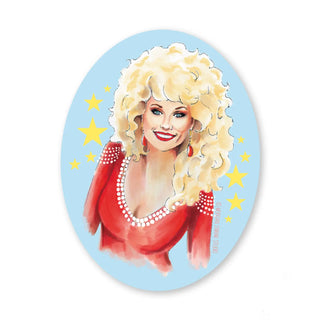 Dolly Star Pop Culture Sticker