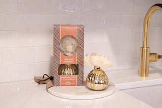 Harvest Pumpkin Holiday Flower Diffuser |Fall Gift