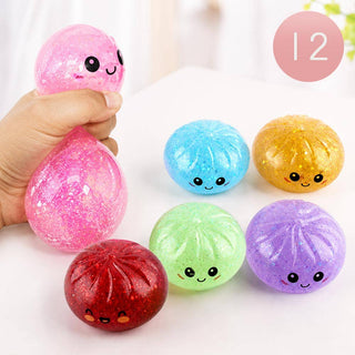 Steamed Bao Bun Dumpling Squeeze Squishy Stress Relief Toy