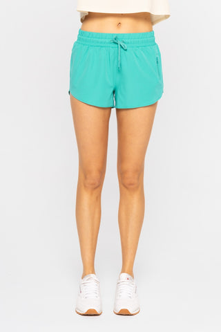 Chicease Drawcord Mini Shorts