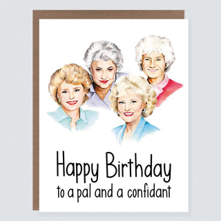 Golden Girls Birthday Card