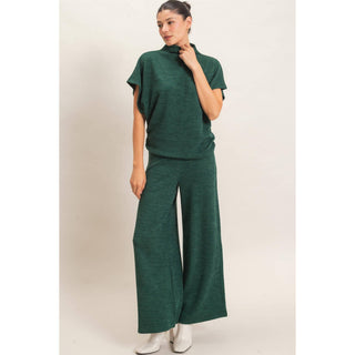 Dolman Sleeve Top And Pant Set