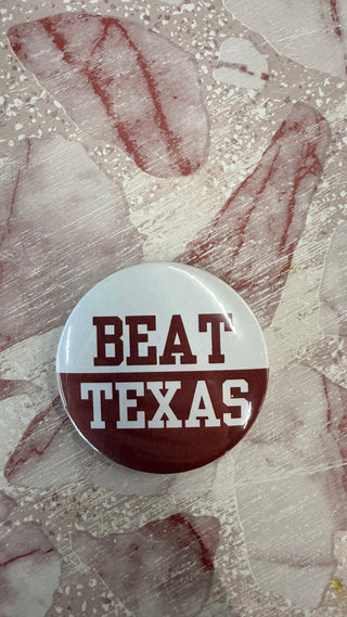 Beat Texas Button