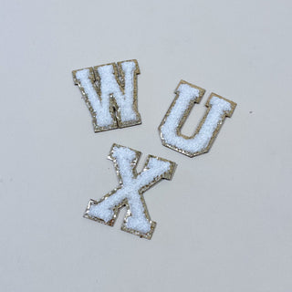 White Letter Patch