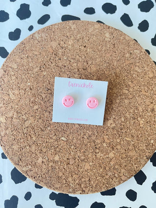 Smiley Stud Earrings