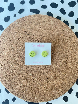 Smiley Stud Earrings