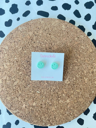 Smiley Stud Earrings