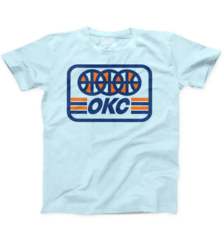 OKC Ice Blue Youth Tee