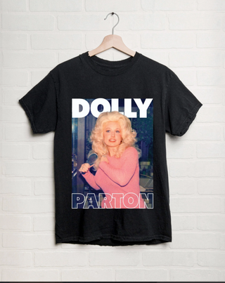 Dolly Parton in Pink Thrifted Tee