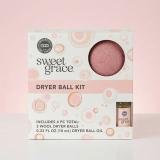Sweet Grace Wool Dryer Ball Kit | Luxury Laundry