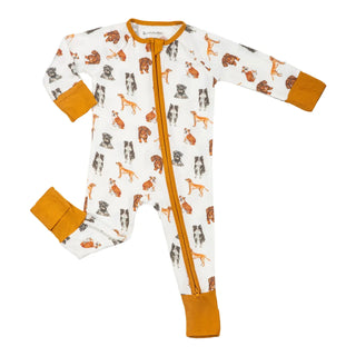 Woof Woof Dogs Baby Bamboo Pajamas
