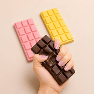 12PCS - Chocolate Bar Squishy Stress Relief Toy