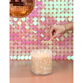 Sweet Grace Spotted Candle #058