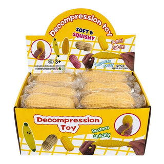 Peanut Shaped Squishy Stress Relief Toy