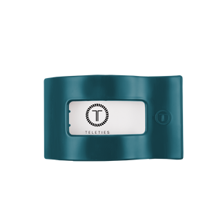 Teal With It | Medium | Flat Rectangle Hair Clip