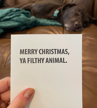 Filthy Animal Card