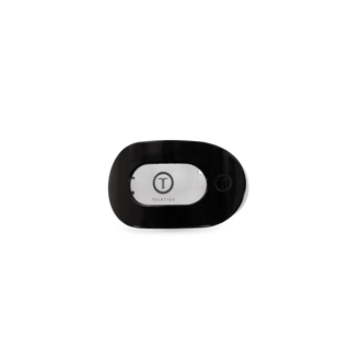 Jet Black | Tiny | Flat Round Hair Clip