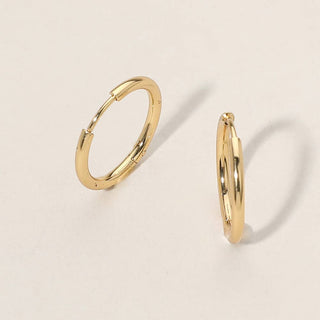 Stainless Steel Hypoallergenic Mini Huggie Hoop Earrings