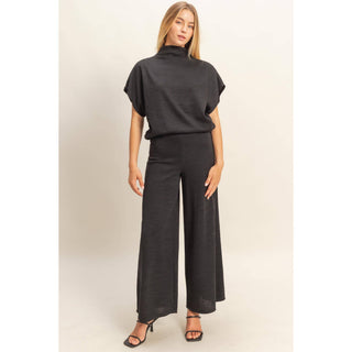 Dolman Sleeve Top And Pant Set
