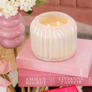 Sweet Grace Large Iridescent Candle #071