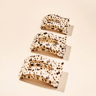 Medium Flat Teleties Rectangle Clip