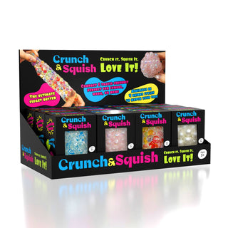 Crunch & Squish Crunchy Squishy Stress Ball Fidget Toy