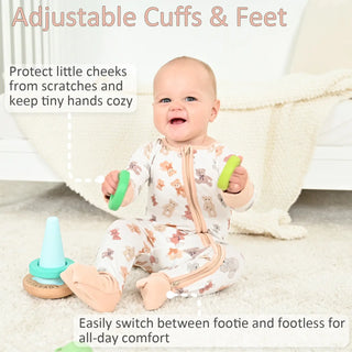 Bear Hugs Baby Bamboo Pajamas