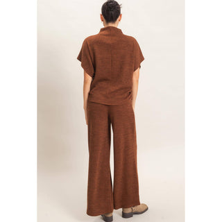 Dolman Sleeve Top And Pant Set