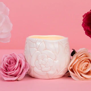 Sweet Grace Floral Design Candle #057