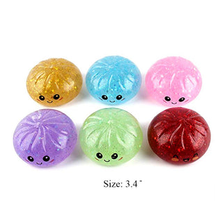 Steamed Bao Bun Dumpling Squeeze Squishy Stress Relief Toy