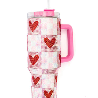 Heart Eyes Stainless Steel Tumbler