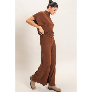 Dolman Sleeve Top And Pant Set